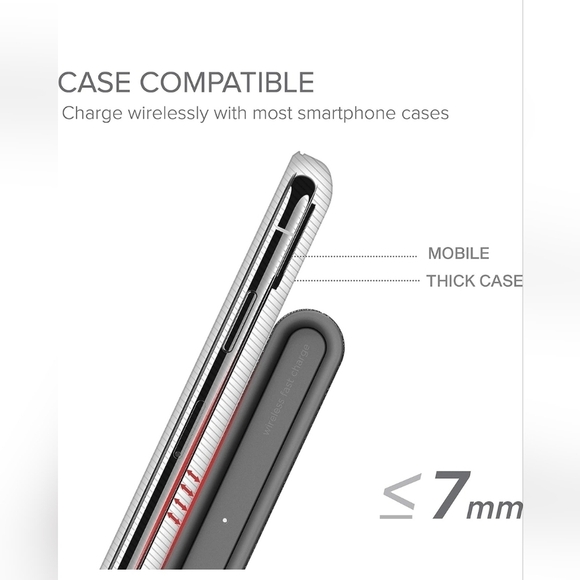 iOttie iON Wireless Fast Charging Stand || Qi-Certified Charger 7.5W, NEW. - Picture 7 of 8